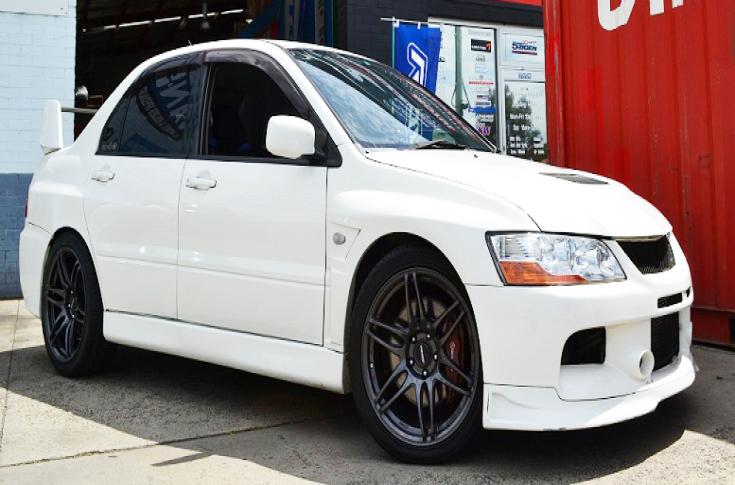 MITSUBISHI EVO CC02 MATTE BLACK